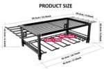 CARLA HOME 2-Tier Power Tool Rack Organizer Wall Mount with Drill Holder & Wrench Hooks for Cordless Tools & Workshop Organization - Image 6