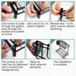 CARLA HOME 2-Tier Kitchen Spice Rack Organizer Storage Shelf for Condiments, Oil Bottles, Utensils, Cutting Board & More - Image 7