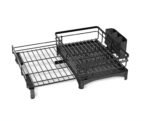 CARLA HOME Expandable Dish Drying Rack with Drainage Spout, Utensil Holder & Drainboardfor Kitchen Countertop Organizer (1 tier) - Image 11