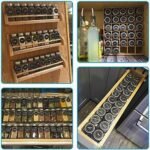 CARLA HOME 24 Glass Spice Jars with Lids, Shaker Tops, 180 Spice Labels, White Pen & Funnel for Kitchen Organization, Spice Rack, Seasoning & Herb Storage - Image 7