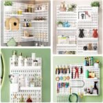 CARLA HOME Pegboard Wall Organizer Kit with 3 Modular Panels & 17 Accessories for Office, Gaming & Craft Storage - Image 4