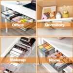 CARLA HOME 3â€‘Pack Under Desk Storage Drawers Hidden Pullâ€‘Out Organizer for Office & Home - Image 8
