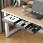 CARLA HOME 3â€‘Pack Under Desk Storage Drawers Hidden Pullâ€‘Out Organizer for Office & Home - Image 9
