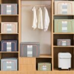 CARLA HOME 3 pack Large Clothes Storage Bins with Lids for Clothing, Bedding, Blankets, Toys (66L capacity - Beige) - Image 5