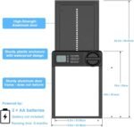 CARLA HOME Automatic Chicken Coop Door Opener with Timer Control, Anti-Pinch Protection, LCD Display & Battery Powered for Backyard Chickens - Image 7