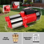 ETOSHA 2000W Garden Water Pump High Pressure 4-Stage Tank Irrigation Water Pump - Image 6