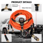 X-BULL 4 Tire Inflation Indeflate Digital 4 Hose 4 Tire Inflation Tyre Deflation System Equalizer - Image 3