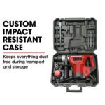 Baumr-AG 1500W Pro-Grade Electric Rotary Jackhammer Hammer Drill, with 2 Bonus Chisels, 3 Drill Bits - Image 9