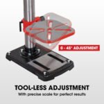 Baumr-AG 600W 12" Pedestal Bench Drill Press, 12 Speeds, 16mm Chuck (DP17) - Image 10