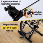 PROFLEX Indoor Bicycle Trainer - Bike Cycling Stationary Magnetic Stand Training - Image 6