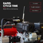 Baumr-AG 20 Tonne Hydraulic Petrol Log Splitter 8HP Wood Firewood Cutter - HPS600 - Image 9