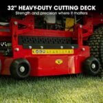 BAUMR-AG 32" Stand-On Zero-Turn Mower, Electric Start, 23hp, 764cc, Hydrostatic Drive, 10 Cut Heights - Image 5