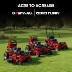 BAUMR-AG 32" Stand-On Zero-Turn Mower, Electric Start, 23hp, 764cc, Hydrostatic Drive, 10 Cut Heights - Image 11