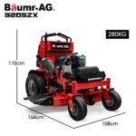 BAUMR-AG 32" Stand-On Zero-Turn Mower, Electric Start, 23hp, 764cc, Hydrostatic Drive, 10 Cut Heights - Image 13