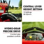 BAUMR-AG 32" Stand-On Zero-Turn Mower, Electric Start, 23hp, 764cc, Hydrostatic Drive, 10 Cut Heights - Image 8