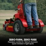 BAUMR-AG 36" Stand-On Zero-Turn Mower, Electric Start, 23hp, 764cc, Hydrostatic Drive, 10 Cut Heights - Image 4