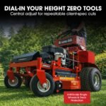BAUMR-AG 36" Stand-On Zero-Turn Mower, Electric Start, 23hp, 764cc, Hydrostatic Drive, 10 Cut Heights - Image 8