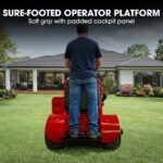 BAUMR-AG 36" Stand-On Zero-Turn Mower, Electric Start, 23hp, 764cc, Hydrostatic Drive, 10 Cut Heights - Image 10