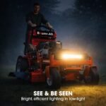 BAUMR-AG 36" Stand-On Zero-Turn Mower, Electric Start, 23hp, 764cc, Hydrostatic Drive, 10 Cut Heights - Image 11