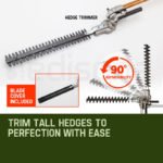 Baumr-AG 65CC Long Reach Pole Chainsaw Hedge Trimmer Pruner Chain Saw Tree Multi Tool - Image 9