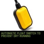 PROTEGE 2000W Submersible Dirty Water Pump Bore Tank Well Steel Automatic - Image 10