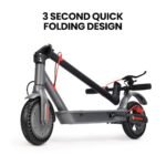 ALPHA Urban 8 Electric Scooter, Suspension, 25km Range, 8.5-Inch Wheels, Brushless Motor, Motorised Commuter eScooter for Adults, Grey - Image 10