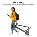 ALPHA Urban 8 Electric Scooter, Suspension, 25km Range, 8.5-Inch Wheels, Brushless Motor, Motorised Commuter eScooter for Adults, Grey - Image 11