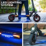 VALK Fusion 7 Electric Scooter, 800W, AU Compliant, with Seat Option, 48V 13Ah Lithium, 50km Range, Quad Shocks, 10 inch Tyres - Image 10