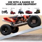 BULLET Pair of 2.3m Aluminium Loading Ramps, 4000kg Total Capacity, Heavy-Duty, Safety Pins, for Car, 4x4, Ride on Mower, ATV, Mini Excavator - Image 3