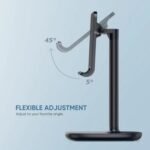 UGREEN 60324 Adjustable Desktop Phone Stand (Black) - Image 2