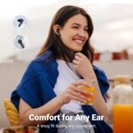 UGREEN 90401 HiTune T3 Active Noise-Cancelling Wireless Earbuds (Black) - Image 3