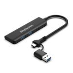 Simplecom CH385 SuperSpeed USB-A and USB-C 4-Port Combo Hub USB 3.2 Gen 1 (2x USB-A and 2x USB-C Ports) - Image 2