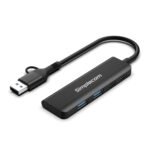 Simplecom CH385 SuperSpeed USB-A and USB-C 4-Port Combo Hub USB 3.2 Gen 1 (2x USB-A and 2x USB-C Ports) - Image 4
