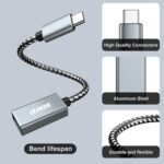 BENFEI 262GY-2P USB 3.0 USB-C to USB-A Adapter (2-pack) - Image 5