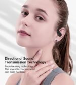 CHOETECH BH-T25 OWS Painless New Concept Bluetooth Earbuds V5.3 TWS Black - Image 4