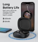 CHOETECH BH-T25 OWS Painless New Concept Bluetooth Earbuds V5.3 TWS Black - Image 8