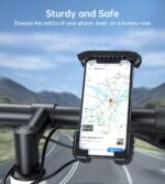 CHOETECH H067-BK Adjustable Mobile Stand for Bicycle (Black) - Image 4