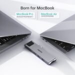 CHOETECH HUB-M24 7-in-2 MacBook Pro/Air USB Adapter USB-C Hub - Image 4