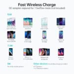 CHOETECH T584-F 2-in-1 15W Phone Mount with Fast Wireless Charger (for 4-7 inch) - Image 5