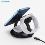 CHOETECH T587-F 3-in-1 Magnetic Wireless Charger Station for iPhone 12/13/14/AirPods Pro/iWatch - Image 6