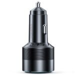 CHOETECH TC0011 130W 3 Ports (Dual USB-C Port PD3.0 + USB-A Port) Fast Car Charger - Image 2