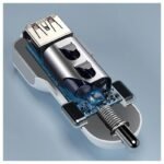 8-Port PD+QC3.0 Car Charger with LED Display - Image 2