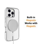 Ultimake Shockproof Transparent Magsafe Cover Case for iPhone 16 Pro - Image 4
