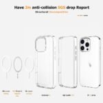 Ultimake Shockproof Transparent Magsafe Cover Case for iPhone 16 Pro - Image 5