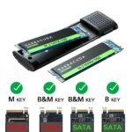 Simplecom SE516 NVMe / SATA Dual Protocol M.2 SSD Tool-Free USB-C Enclosure USB 3.2 Gen 2 10Gbps - Image 3