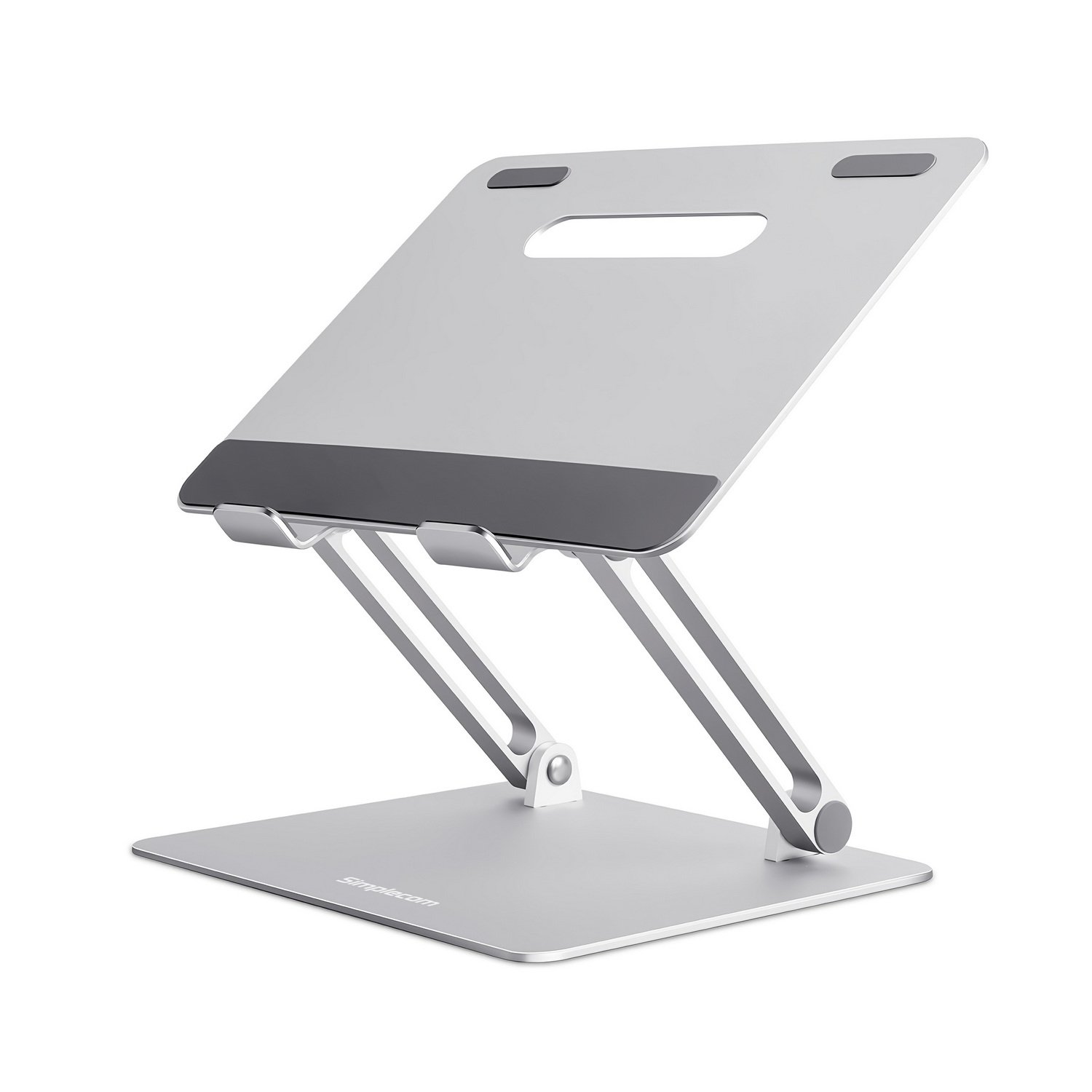 V28-SIMCL520-202601191140-00 Simplecom CL520 Adjustable Aluminium Ergonomic Riser Stand for Laptop MacBook - Image 1