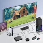 Simplecom CM317 7-Port HDMI 2.0 Switch with Remote 7 IN 1 OUT Splitter HDCP 2.2 4K@60Hz - Image 5