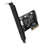 Simplecom EC312v2 PCIe x4 to 2-Port USB 3.2 Gen II 10Gbps USB-C and USB-A Expansion Card - Image 2