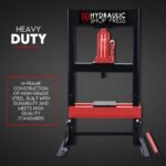 10 Ton Hydraulic Shop Press Workshop Jack Bending Stand H-Frame Tool Stand - Image 3
