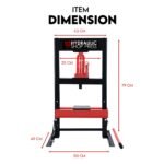 Shop Press - 10 Ton Hydraulic Standard - Image 9